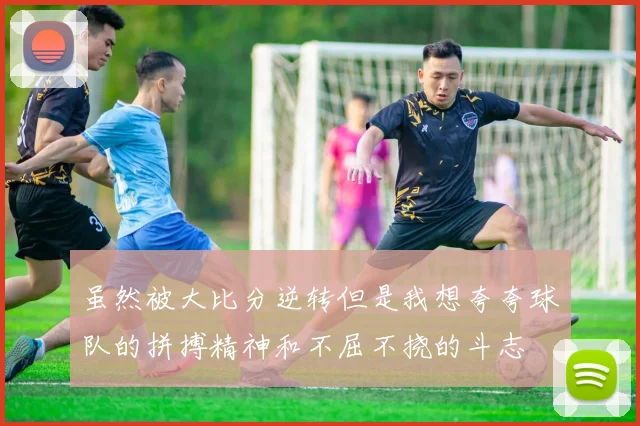 虽然被大比分逆转但是我想夸夸球队的拼搏精神和不屈不挠的斗志
